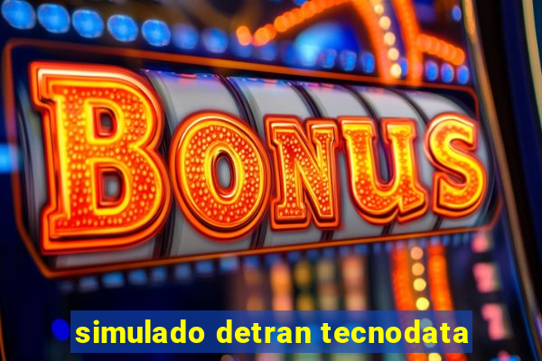 simulado detran tecnodata